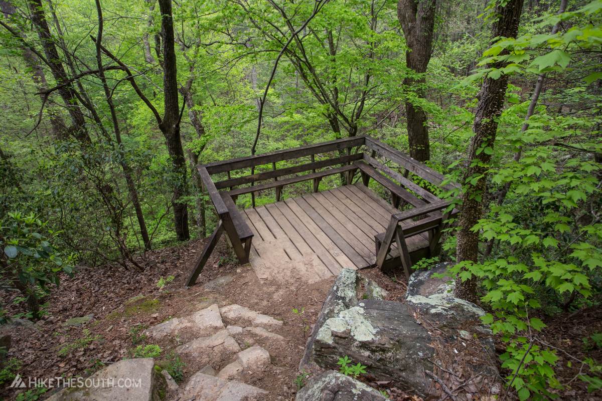 Cooper's Furnace Trail System. 
One of two 
